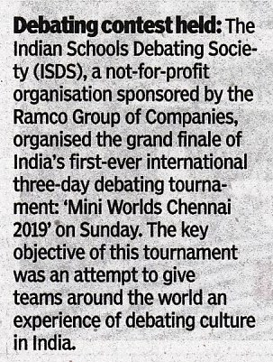 ISDS, TOI (pg-03), 22nd July, 2019